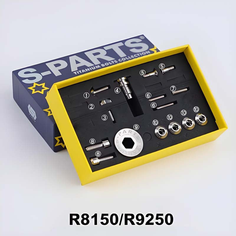 Shimano UT R8050/R8150 & DA R9250 Titanium Shifting & Drivetrain Bolt Kit