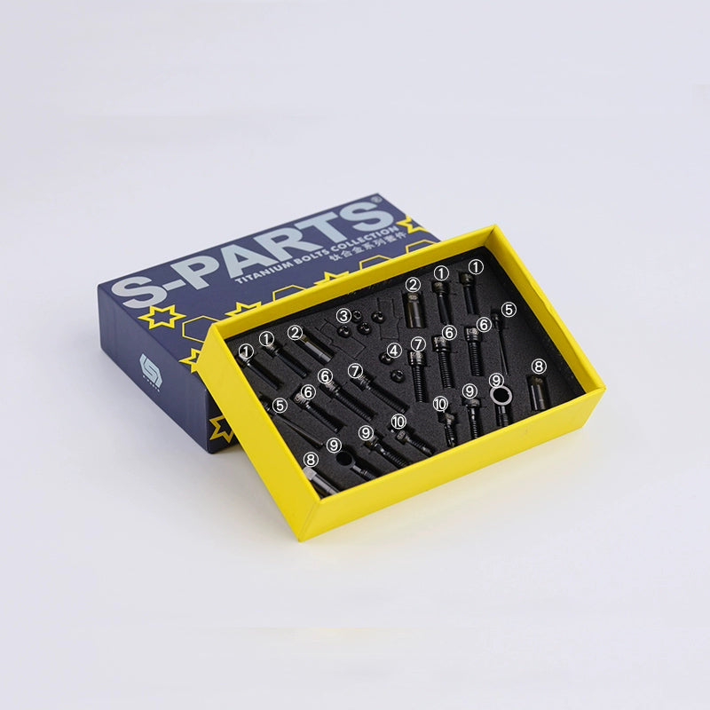 Titanium Caliper Bolt Set for HOPE RACE – MTB Disc Brake Screws