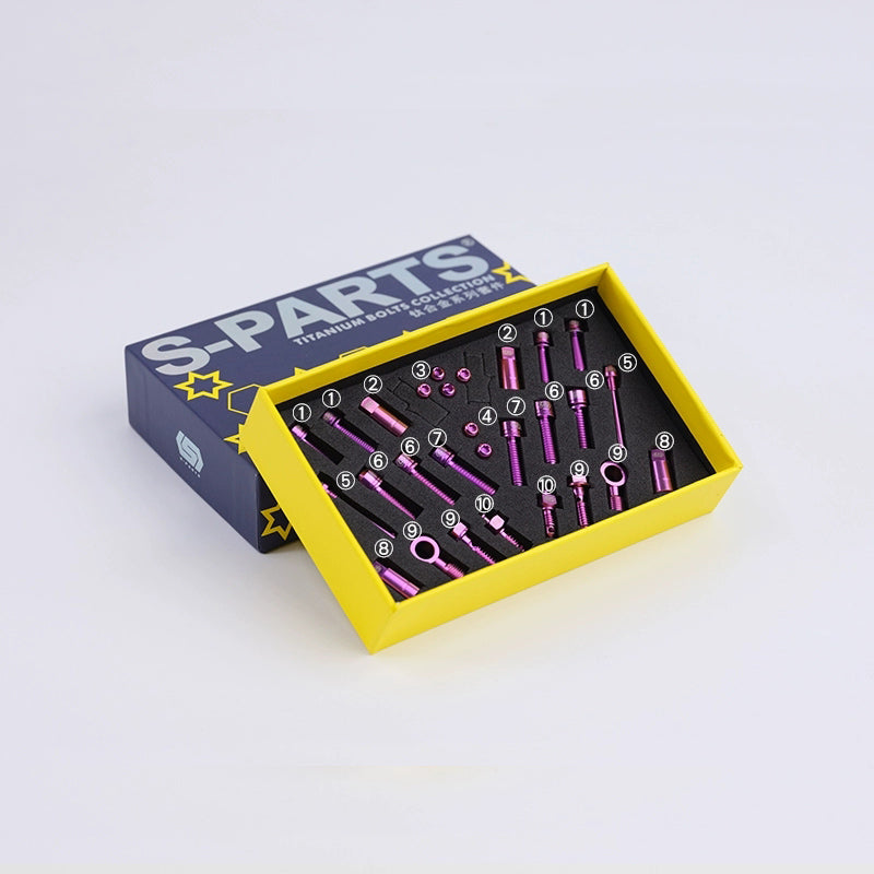 Titanium Caliper Bolt Set for HOPE RACE – MTB Disc Brake Screws