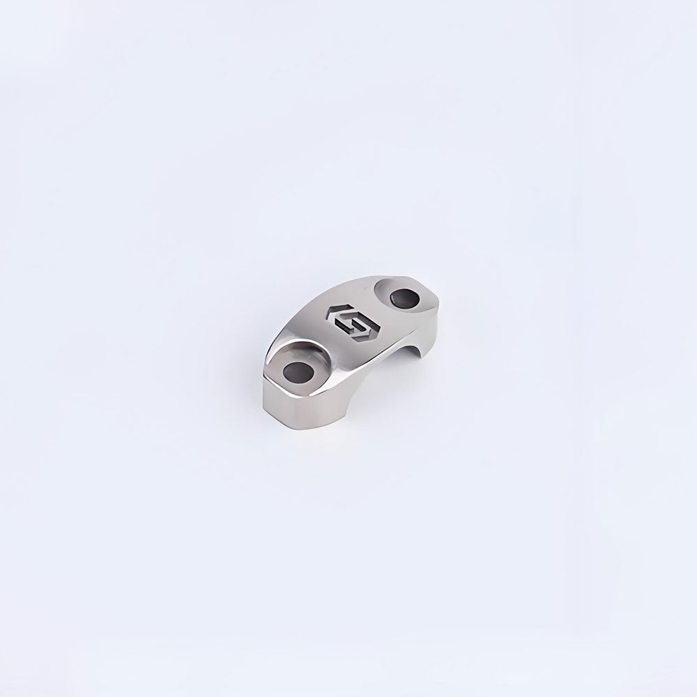 Titanium Master Cylinder Perch Clamp Compatible with Brembo RCS Corsa Corta
