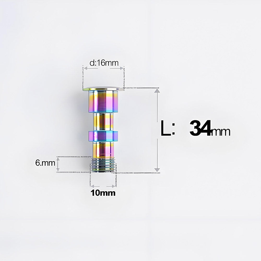 Titanium Rear Derailleur Pivot Bolt for Shimano XT M8100 / SLX M7100