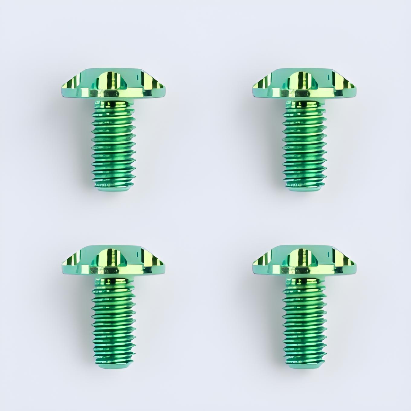 Titanium Visor Pivot Washer & Bolts Kit for SHOEI Glamster Helmet