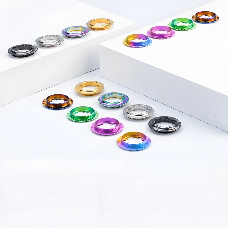 Titanium Center Lock Ring for Road & Mountain Bike Disc Rotors