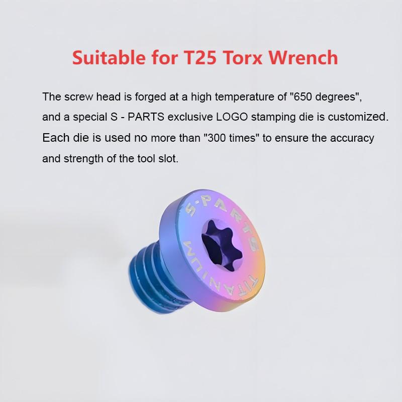 Titanium Mounting Bolts for ARAI RX-7X Helmet Visor