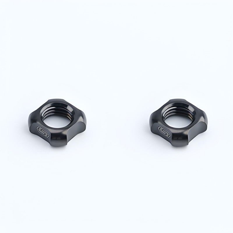 Titanium Valve Lock Nut (Presta/Schrader) – Set of 2 for Road & Mountain Bikes
