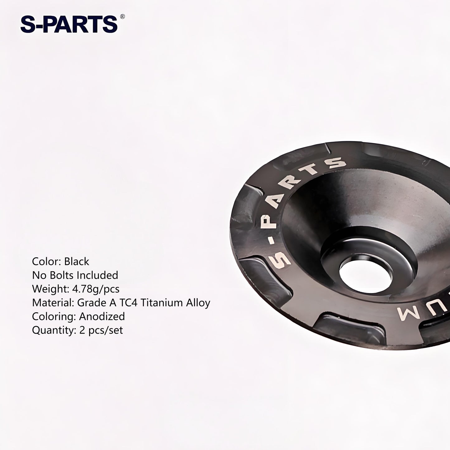 Titanium Visor Pivot Washer & Bolts Kit for SHOEI Glamster Helmet