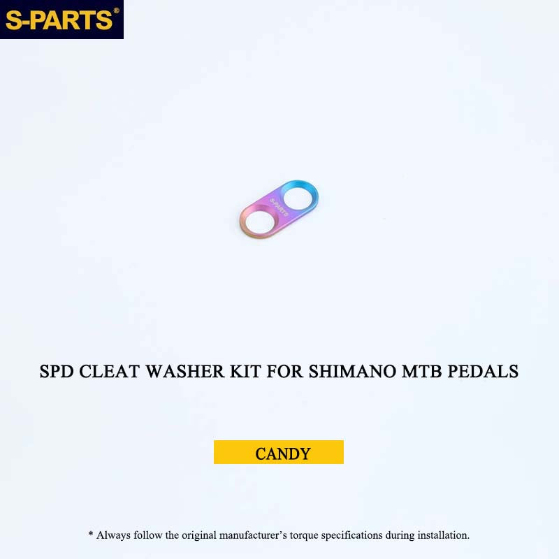Titanium SPD Cleat Bolt & Washer Kit for Shimano MTB Pedals – Ti-6Al-4V T25 Torx Hardware