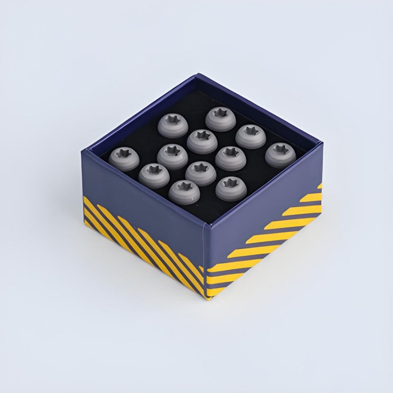 M5x10mm Titanium Bolts Set for MTB Disc Brake Rotors – 12pcs
