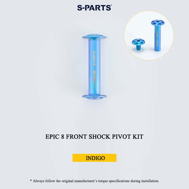 FENG Series Grade 5 Titanium Suspension Pivot Bolt Kit for Specialized Epic 8
