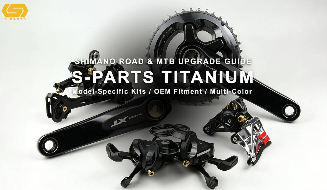 Shave Weight Off Your Shimano Groupset: The S-PARTS Titanium Bolt Compatibility Guide