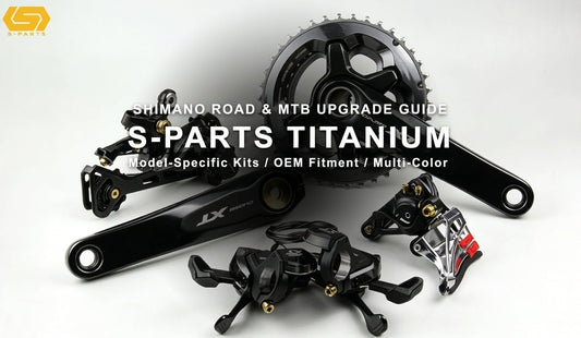 Shave Weight Off Your Shimano Groupset: The S-PARTS Titanium Bolt Compatibility Guide