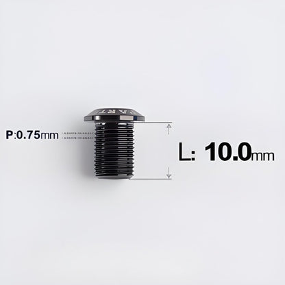 8.5/10mm Titanium Chainring Cranksets Bolts–Single Lock for Road & MTB