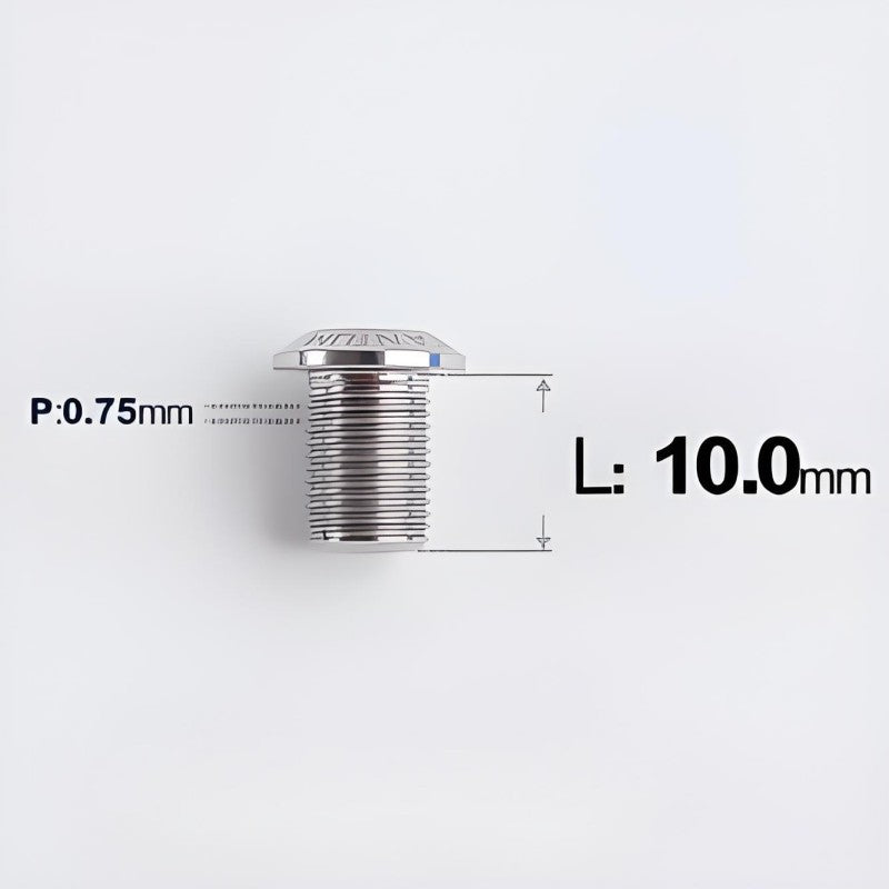 8.5/10mm Titanium Chainring Cranksets Bolts–Single Lock for Road & MTB