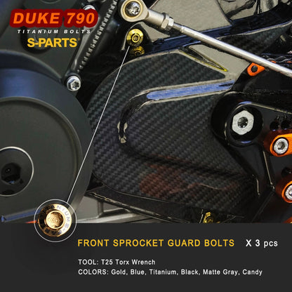 Titanium Full Bolt Kit for KTM 790 Duke — Full Kit & Section Upgrades