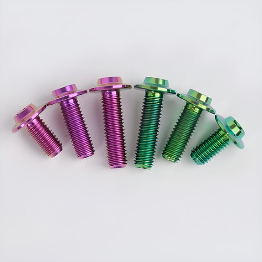 M5x6-30mm Titanium Bolts for E-bike & Motorcycle - D10mm