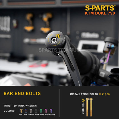 Titanium Full Bolt Kit for KTM 790 Duke — Full Kit & Section Upgrades