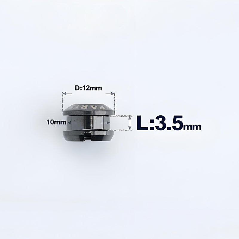 3.5/7/8.5mm Titanium Chainring Cranksets Bolts–Double Lock for Road & MTB