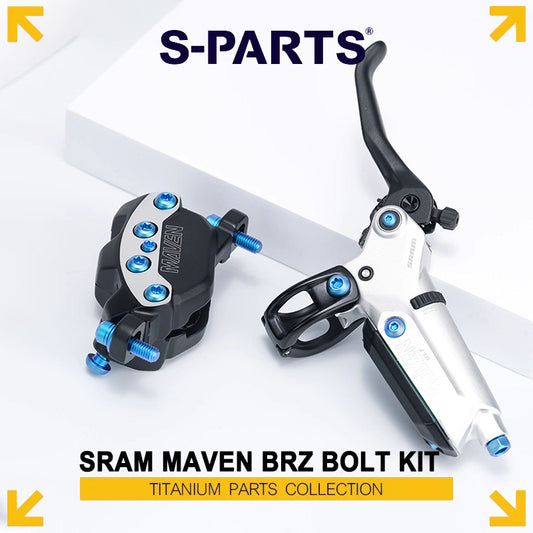 34-Piece Titanium Bolt Kit for SRAM Maven BRZ Disc Brakes