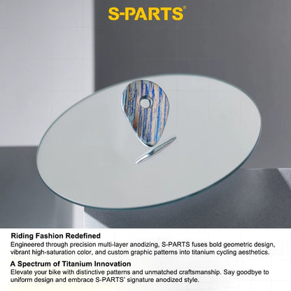 3D-Printed Grade 5 Titanium Headset Top Cap for Pinarello 3DAM | 2024 & Earlier & 2025