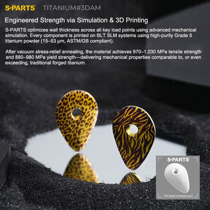 3D-Printed Grade 5 Titanium Headset Top Cap for Pinarello 3DAM | 2024 & Earlier & 2025