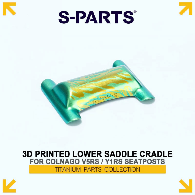 3D Printed Grade 5 Titanium Lower Saddle Cradle for Colnago V5Rs / Y1Rs Seatposts
