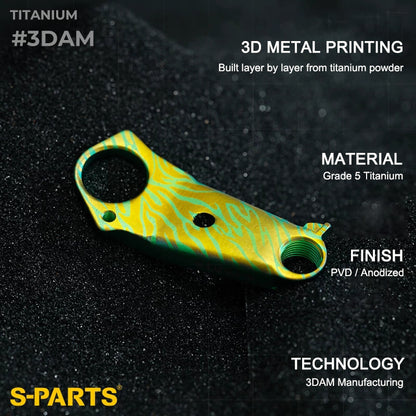 3D-Printed Titanium Derailleur Hanger for GIANT TCR & PP | Direct Mount