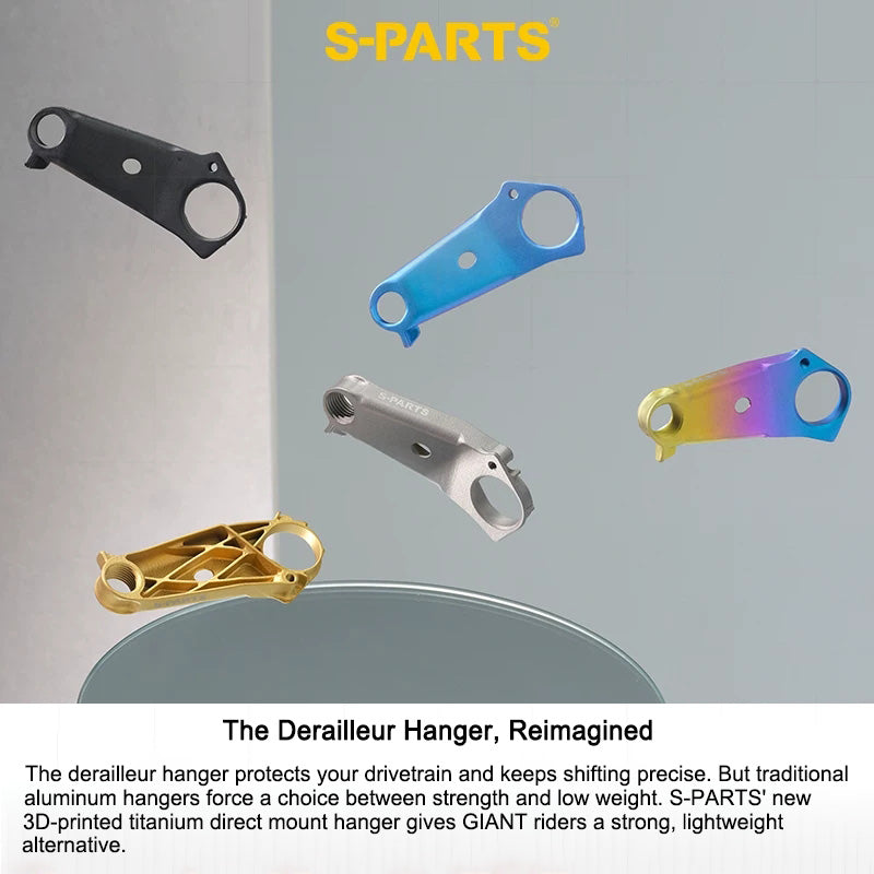 3D-Printed Titanium Derailleur Hanger for GIANT TCR & PP | Direct Mount