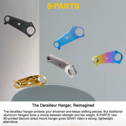 3D-Printed Titanium Derailleur Hanger for GIANT TCR & PP | Direct Mount