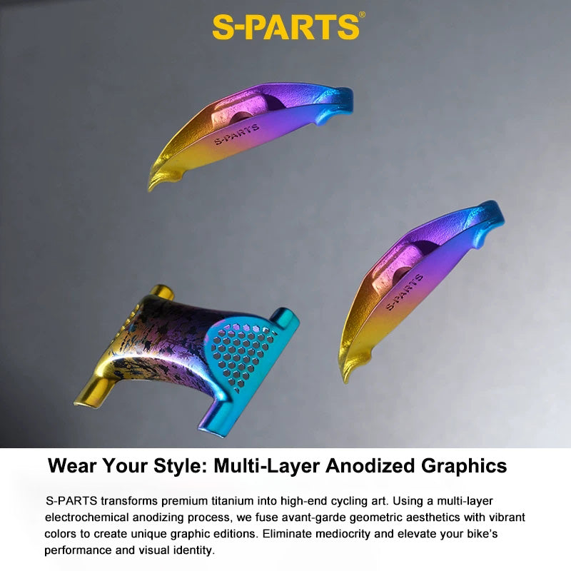 3D Printed Titanium Seat Clamp Kit & Parts for Specialized Tarmac SL8/SL9 Seesaw Seatpost