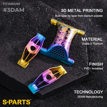 3D-Printed Titanium Seatpost Clamp Kit & Parts for Pinarello Dogma F 3DAM | Grade 5 Titanium
