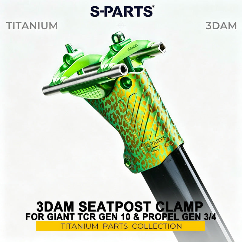 3DAM Titanium Integrated Seatpost Head Assembly for Giant TCR Gen 10 & Propel Gen 3/4