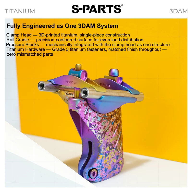 3DAM Titanium Integrated Seatpost Head Assembly for Giant TCR Gen 10 & Propel Gen 3/4