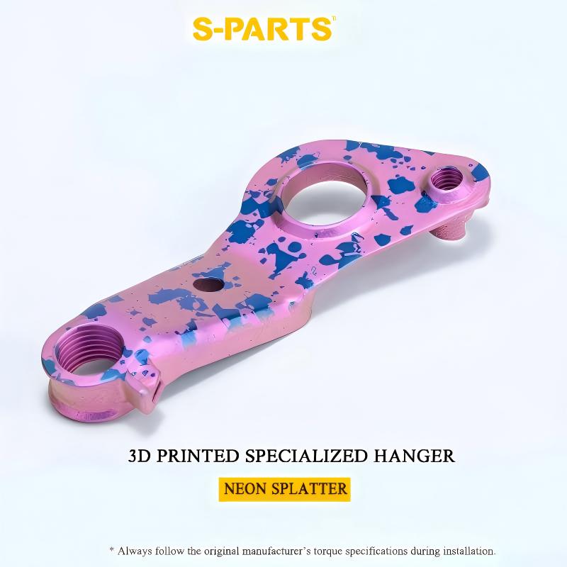 3D-Printed Titanium Direct Mount Derailleur Hanger for Specialized – 3DAM, 12.2g