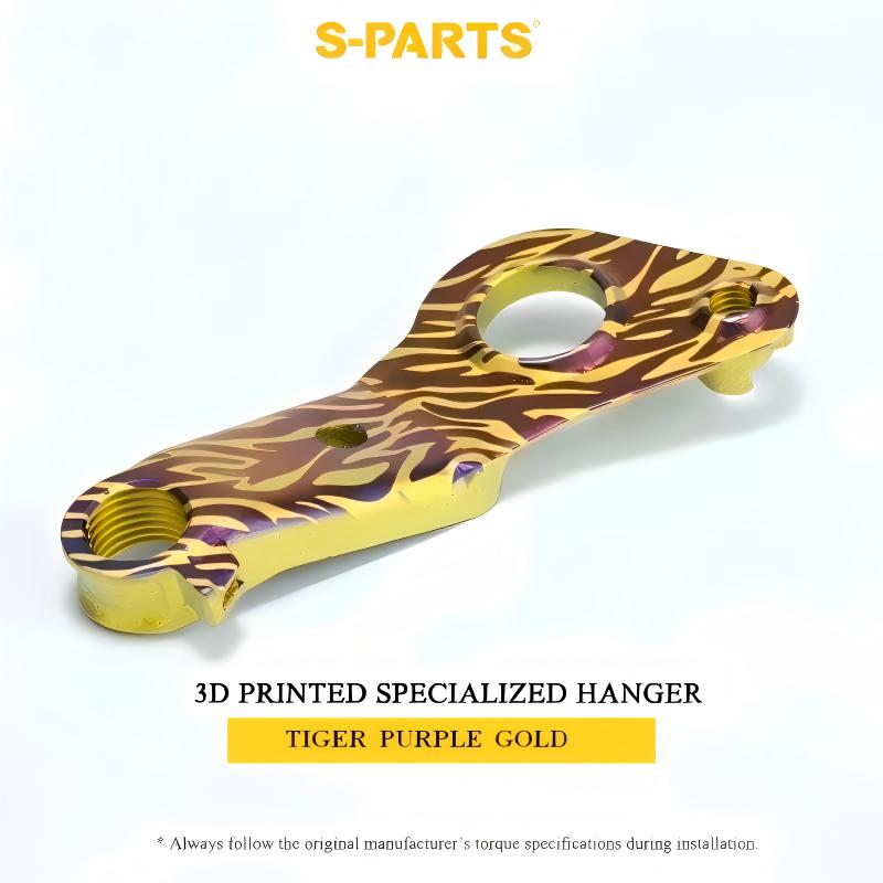 3D-Printed Titanium Direct Mount Derailleur Hanger for Specialized – 3DAM, 12.2g