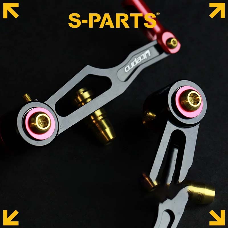Titanium V-Brake Hardware Upgrade Kit for MTB | V-Brake Pad Bolt Set