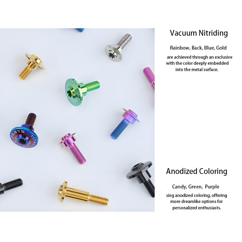 M5x10-36.5mm Titanium Shoulder Bolts for Motorcycle - TI