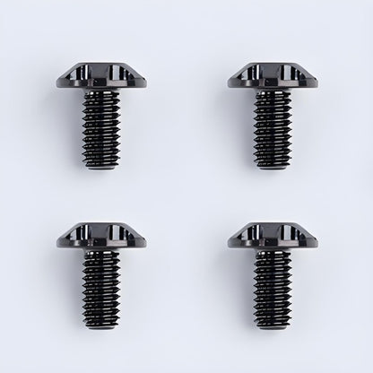 4pcs Lightweight Titanium Fasteners for SHOEI Motorcycle Helmet