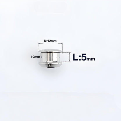 3.5/7/8.5mm Titanium Chainring Cranksets Bolts–Double Lock for Road & MTB