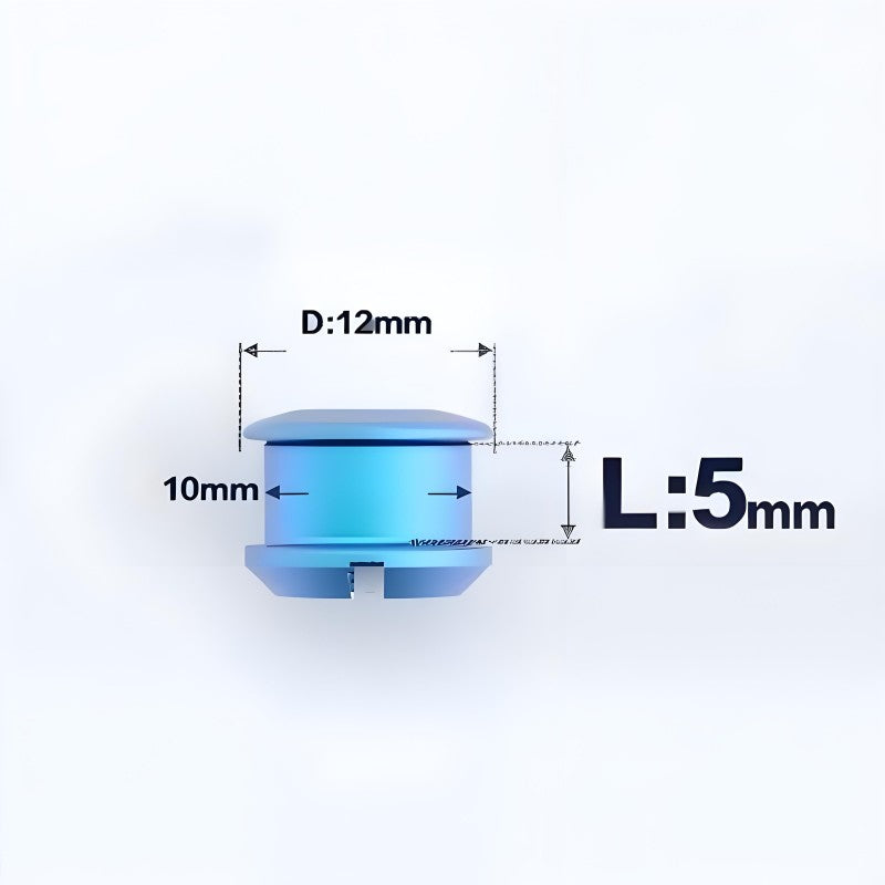 3.5/7/8.5mm Titanium Chainring Cranksets Bolts–Double Lock for Road & MTB