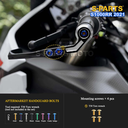 Grade 5 Titanium Bolts & Fasteners for 2021 BMW S1000RR