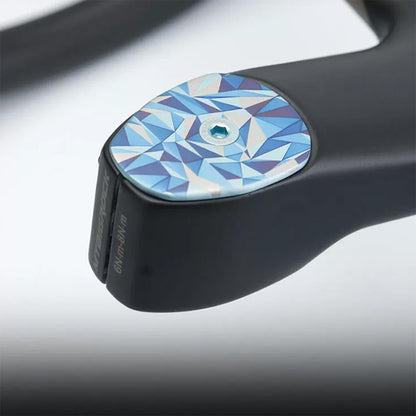 BIGROCK Gen 2 3DAM Titanium Headset Top Cap – 3D Printed Bicycle Cockpit Upgrade with Bolt