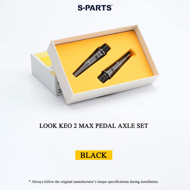 Grade 5 Titanium Pedal Axle & Parts for LOOK KEO 2 MAX