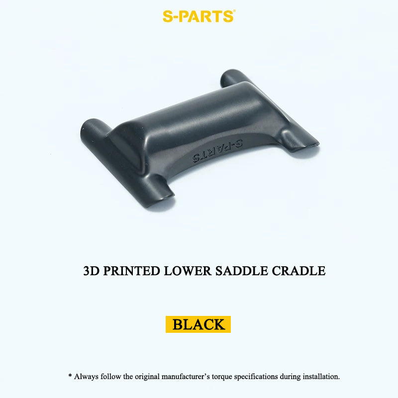 3D Printed Titanium Seatpost Saddle Clamp Kit, Two-Bolt, for Cannondale SuperSix EVO Gen 5