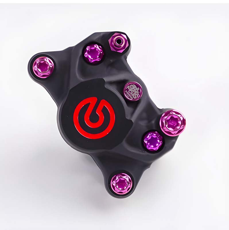 Brembo 2-Piston Caliper Titanium Bolt Kit (Crab Style) — 7-Piece Set