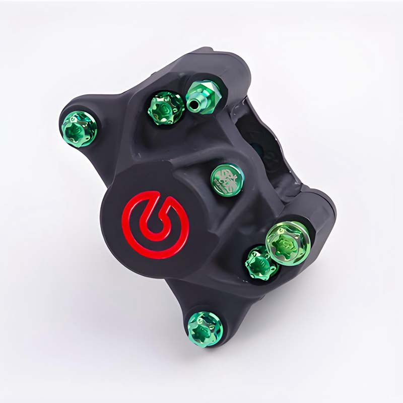 Brembo 2-Piston Caliper Titanium Bolt Kit (Crab Style) — 7-Piece Set