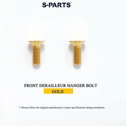 COLNAGO Y1RS Grade 5 Titanium Hardware Kit | Handlebar Bolts, Fork Steerer Expander, Thru Axle & More