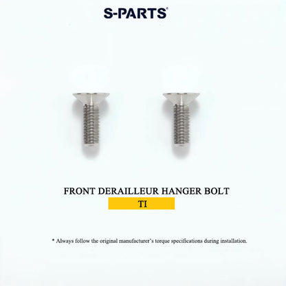 COLNAGO Y1RS Grade 5 Titanium Hardware Kit | Handlebar Bolts, Fork Steerer Expander, Thru Axle & More