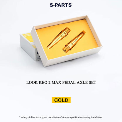 Grade 5 Titanium Pedal Axle & Parts for LOOK KEO 2 MAX