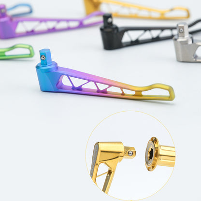 Grade 5 Titanium 6mm Thru-Axle Quick-Release Lever for Lightweight Thru-Axles – 14.49g