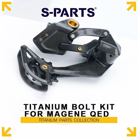 Grade 5 Titanium Bolt Kit for Magene QED Drivetrain Groupset